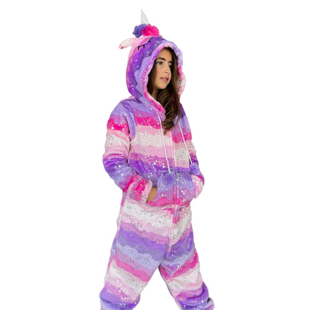 Pijama Unicornio morada