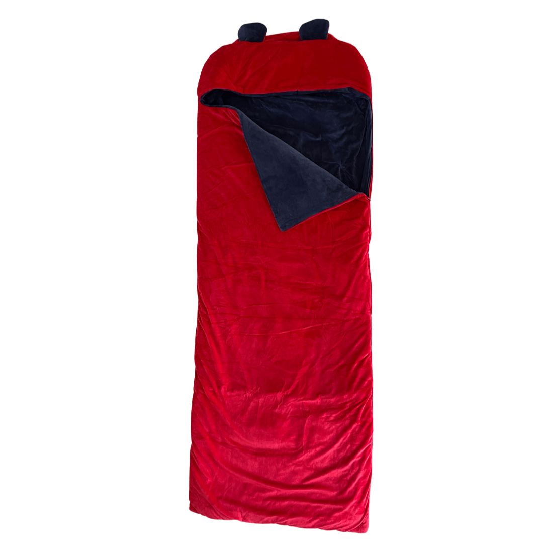 Sleeping Bag Rojo con azul